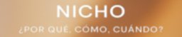 Perfumes de Nicho: ¿Por qué, cómo, cuándo?